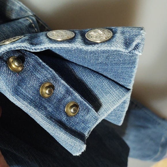 Vintage Apple Bottom Jeans Size 9/10, 32" inseam - Picture 8 of 12